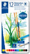 STAEDTLER 14610C M12 Aquarellstift Design Journey, 12er Metalletui