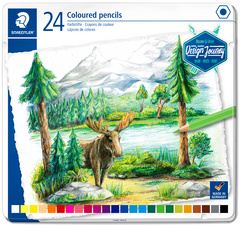 STAEDTLER Buntstift Design Journey, 12er Metalletui