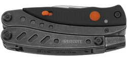 WESTCOTT Multitool 6 Werkzeuge in 1, einklappbar