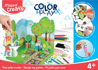 Maped Creativ COLOR & PLAY Kreativset Design my garden