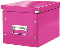 LEITZ Ablagebox Click & Store WOW Cube M, violett