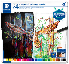 STAEDTLER Buntstift super soft, 24er Metalletui