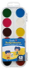 Läufer Deckfarbkasten, 24 Farben, aus Kunststoff