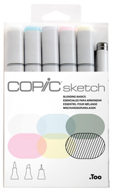 COPIC Marker sketch, 6er Set 'Blending Basic'