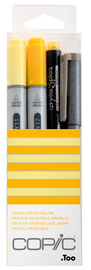 COPIC Marker ciao, 4er Set 'Doodle Pack Yellow'