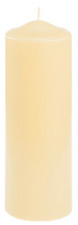 PAPSTAR Stumpenkerze, Durchmesser: 70 mm, creme