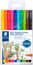 STAEDTLER Fineliner triplus broadliner, 20er Etui