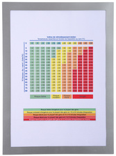 EXACOMPTA Magnetrahmen, DIN A4, rot