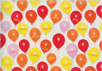 SUSY CARD Geschenkpapier Happy Balloons, auf Rolle