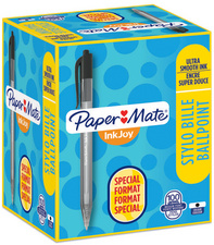 Paper:Mate Kugelschreiber InkJoy 100 RT, Value Pack, schwarz