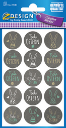 AVERY Zweckform ZDesign Oster-Sticker 'Frohe Ostern'