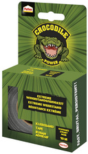 Pattex Crocodile Power Klebeband, 26 mm x 10 m, schwarz