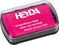 HEYDA Stempelkissen 'Neon', neonpink