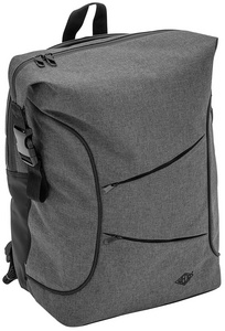 WEDO Notebook-Rucksack Courier COLLEGE, graumeliert