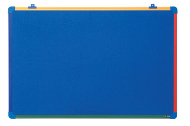 Bi-Office Kinder-Filztafel 'Schoolmate', blau, 900 x 600 mm