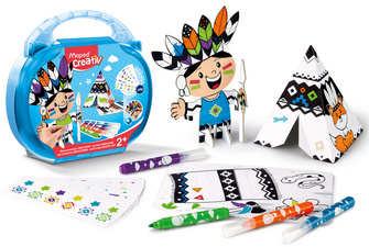 Maped Creativ my first Mal-Bastel-Set STICKER KIT, im Koffer