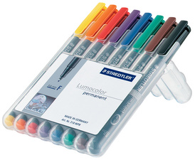 STAEDTLER Lumocolor Permanent-Marker 313S/318F/317M/314B