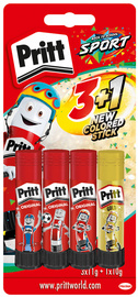 Pritt Klebestift SPORT, 2x 11 g + 1x 10 g Blister