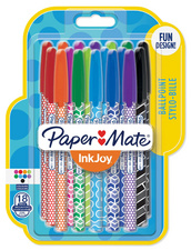 Paper:Mate Kugelschreiber InkJoy Wrap 100, 4er Blister