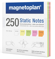 magnetoplan Moderationskarten 'Static Notes', 200 x 100 mm