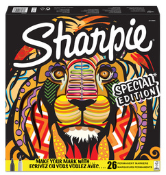 Sharpie Permanent-Marker FINE, 26er BIG PACK Löwe