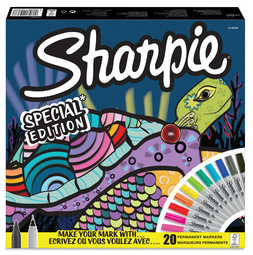 Sharpie Permanent-Marker FINE, 20er BIG PACK 'Schildkröte'