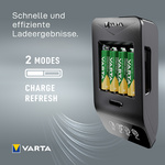 VARTA Ladegerät LCD Smart Charger+, inkl. 4x Mignon AA Akkus