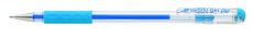 Pentel Gel-Tintenroller Hybrid Gel Grip K116, 0,3mm, Hellblau