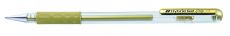 Pentel Metallic-Gel-Tintenroller Hybrid Gel Grip K118, 0,4mm, Gold