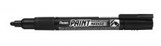 Pentel Lack-Marker Paint Marker MMP20, 2mm Rundspitze, Schwarz