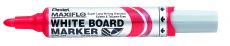 Pentel Whiteboard-Marker Maxiflo MWL5M, 2,5mm Rundspitze, Rot