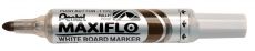 Pentel Whiteboard-Marker Maxiflo MWL5M, 2,5mm Rundspitze, Braun