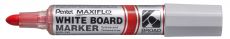 Pentel Whiteboard-Marker Maxiflo MWL5W, 4mm Rundspitze, Rot