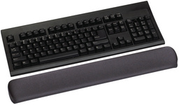 3M Gel Handgelenkauflage für Tastaturen, schwarz Lederoptik
