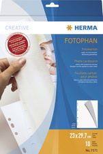 HERMA Fotokarton, 230 x 297 mm, weiß