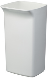 DURABLE Abfallbehälter DURABIN SQUARE 40, rechteckig, weiß
