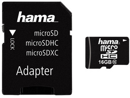 hama Speicherkarte Micro SecureDigital High Capacity, 8 GB