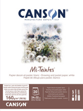 CANSON Zeichenpapier Mi-Teintes, im Block, 240 x 320 mm