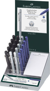 FABER-CASTELL Druckkugelschreiber GRIP 2011 XB, im Display