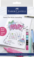 FABER-CASTELL Bullet Journaling Starter-Set, 9-teilig
