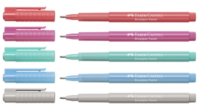 FABER-CASTELL Fineliner BROADPEN Pastell, apricot