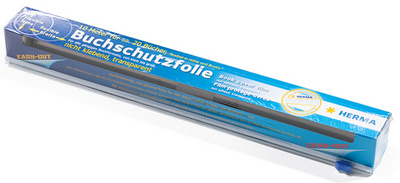 HERMA Buchschutzfolie Spenderbox, 400 mm x 10 m, transparent