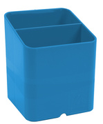 EXACOMPTA Stifteköcher CleanSafe, PS, blau