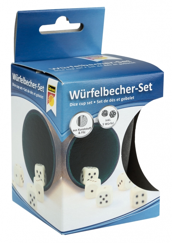 Idena Würfelbecher Set