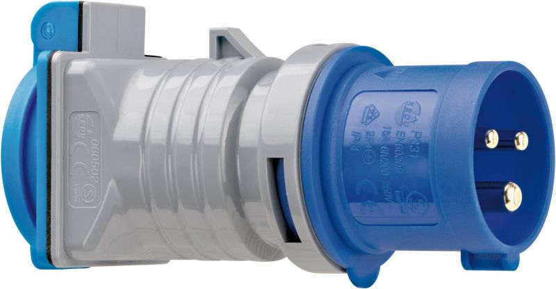 Brennenstuhl 1080990 CEE-Adapter 230V/16A IP44 auf Schutzkontakt