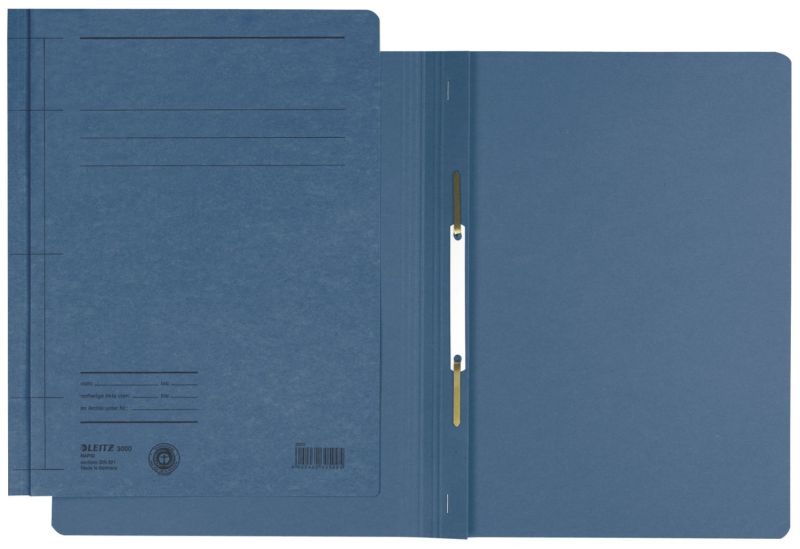 Leitz 3000 Schnellhefter Rapid - A4, 250 Blatt, kfm. Heftung, Manilakarton (RC), blau