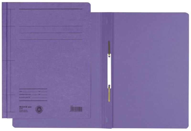 Leitz 3000 Schnellhefter Rapid - A4, 250 Blatt, kfm. Heftung, Manilakarton (RC), violett