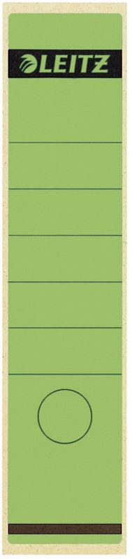Leitz 1640 Rückenschilder - Papier, lang/breit, 10 Stück, grün