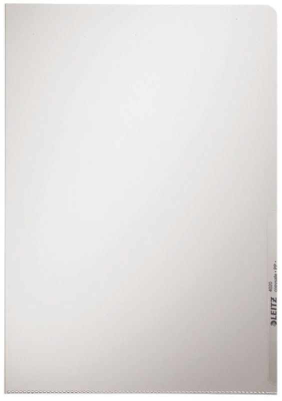 Leitz 4020 Standard Sichthülle A4 PP-Hartfolie, glasklar, 0,16 mm