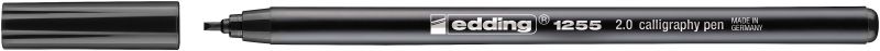 Kalligrafie-Stift edding 1255 calligraphy pen, 2,0 mm, schwarz